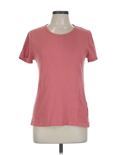 Pre-owned Jcrew Short Sleeve T-shirt In Pink