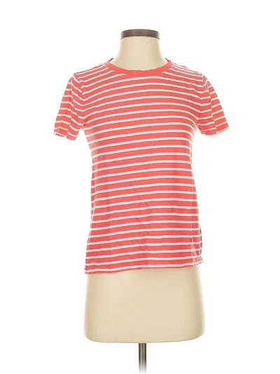 Pre-owned Jcrew Short Sleeve T-shirt In Red