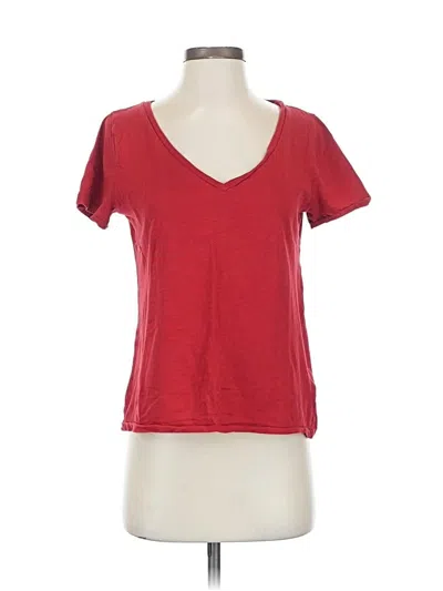 Pre-owned Jcrew Short Sleeve T-shirt In Red