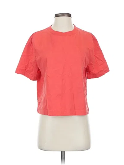 Pre-owned Jcrew Short Sleeve T-shirt In Red