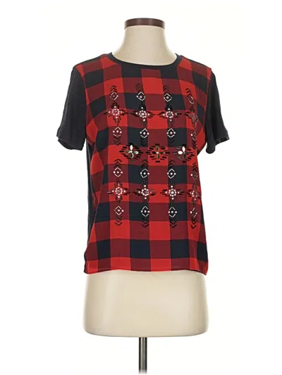 Pre-owned Jcrew Short Sleeve T-shirt In Red