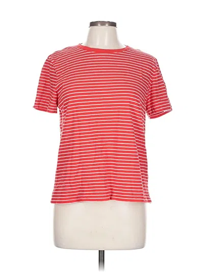 Pre-owned Jcrew Short Sleeve T-shirt In Red