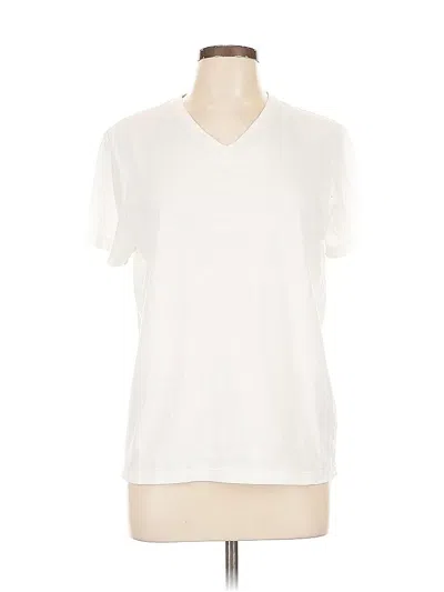 Pre-owned Jcrew Short Sleeve T-shirt In White