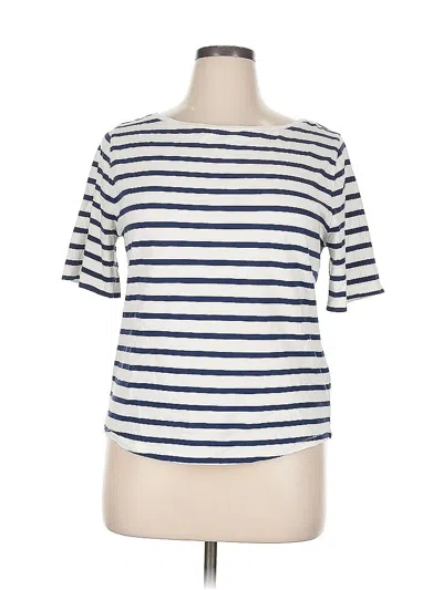 Pre-owned Jcrew Short Sleeve T-shirt In White