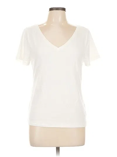 Pre-owned Jcrew Short Sleeve T-shirt In White