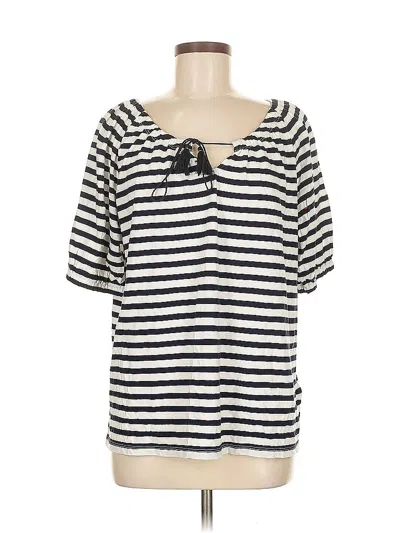 Pre-owned Jcrew Short Sleeve T-shirt In White