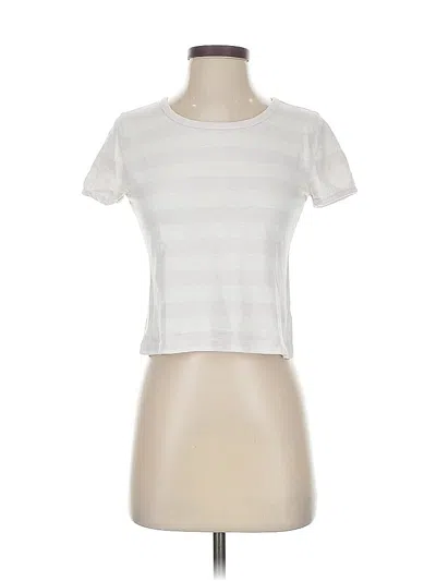 Pre-owned Jcrew Short Sleeve T-shirt In White