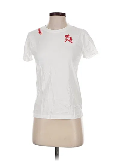 Pre-owned Jcrew Short Sleeve T-shirt In White