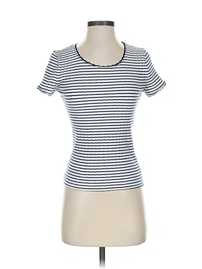 Pre-owned Jcrew Short Sleeve T-shirt In White