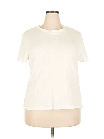 Pre-owned Jcrew Short Sleeve T-shirt In White