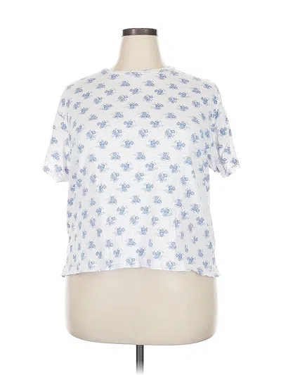 Pre-owned Jcrew Short Sleeve T-shirt In White