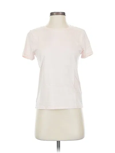 Pre-owned Jcrew Short Sleeve T-shirt In White