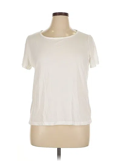 Pre-owned Jcrew Short Sleeve T-shirt In White