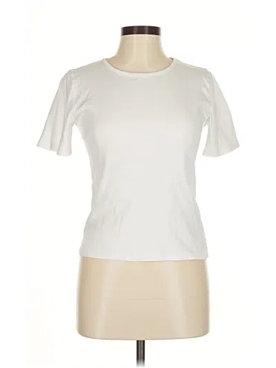 Pre-owned Jcrew Short Sleeve T-shirt In White