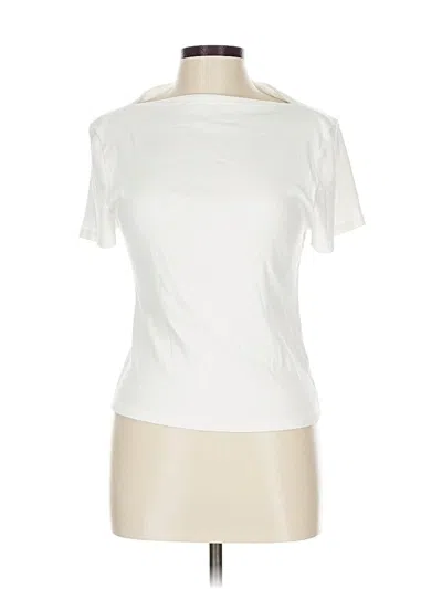 Pre-owned Jcrew Short Sleeve T-shirt In White