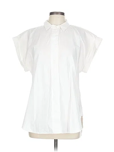 Pre-owned Jcrew Short Sleeve T-shirt In White