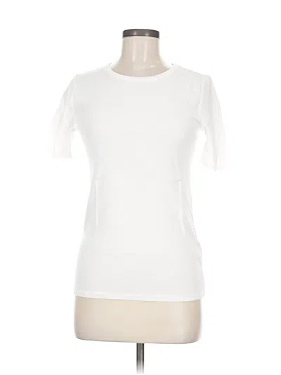 Pre-owned Jcrew Short Sleeve T-shirt In White