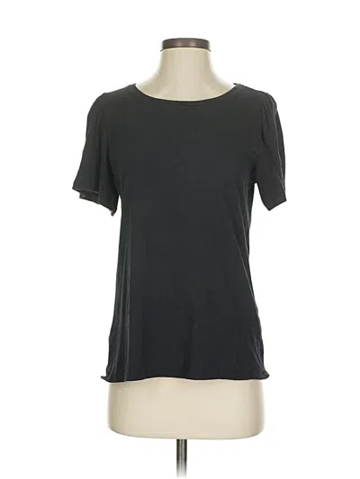 Pre-owned Jcrew Short Sleeve Top Gray Crew Neck Tops