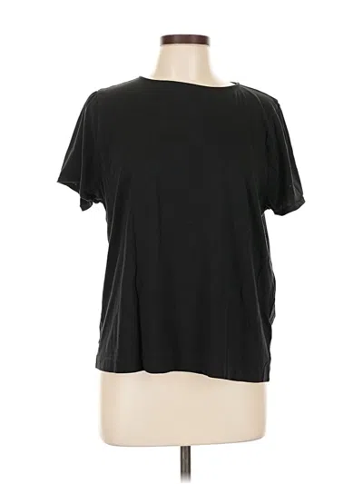 Pre-owned Jcrew Short Sleeve T-shirt In Black