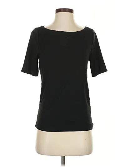 Pre-owned Jcrew Short Sleeve T-shirt In Black