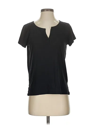 Pre-owned Jcrew Short Sleeve T-shirt In Black