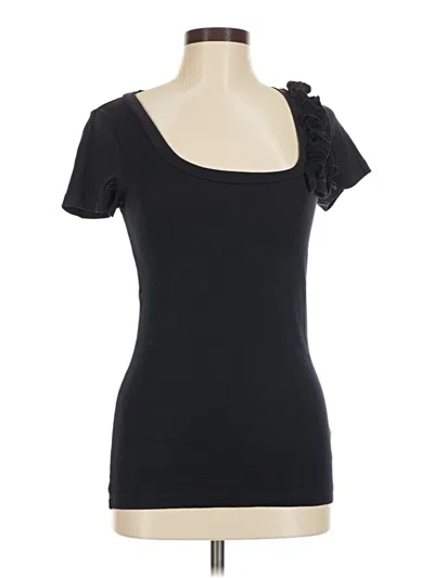 Pre-owned Jcrew Short Sleeve T-shirt In Black