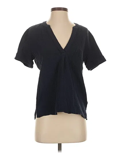 Pre-owned Jcrew Short Sleeve T-shirt In Black