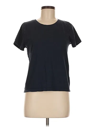 Pre-owned Jcrew Short Sleeve T-shirt In Black