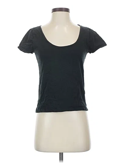 Pre-owned Jcrew Short Sleeve T-shirt In Black