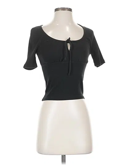 Pre-owned Jcrew Short Sleeve T-shirt In Black