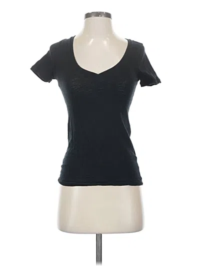 Pre-owned Jcrew Short Sleeve T-shirt In Black