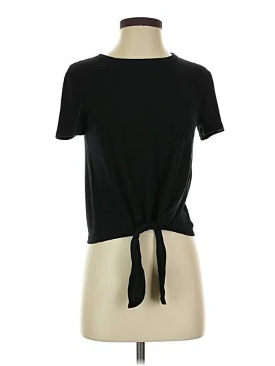 Pre-owned Jcrew Short Sleeve T-shirt In Black