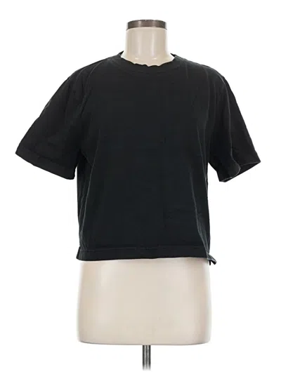 Pre-owned Jcrew Short Sleeve T-shirt In Black