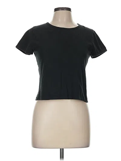 Pre-owned Jcrew Short Sleeve T-shirt In Black