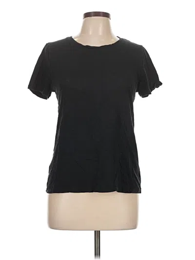 Pre-owned Jcrew Short Sleeve T-shirt In Black