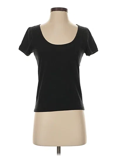 Pre-owned Jcrew Short Sleeve T-shirt In Black