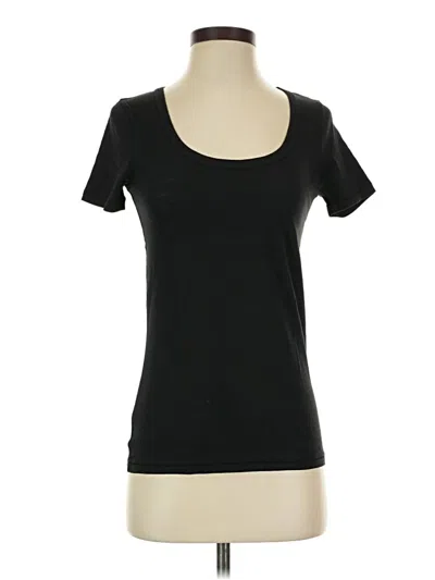 Pre-owned Jcrew Short Sleeve T-shirt In Black