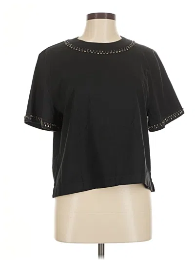 Pre-owned Jcrew Short Sleeve T-shirt In Black