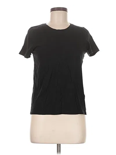 Pre-owned Jcrew Short Sleeve T-shirt In Black