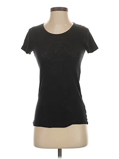 Pre-owned Jcrew Short Sleeve T-shirt In Black