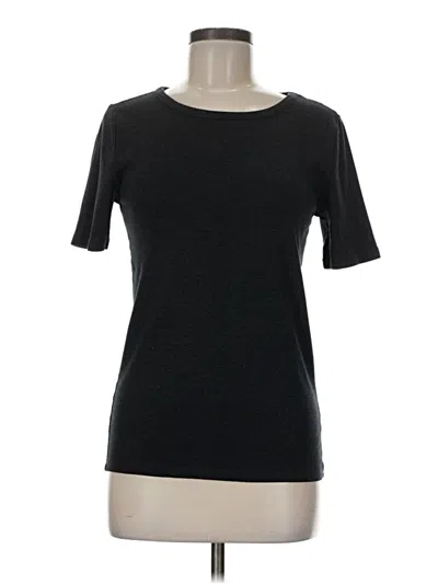 Pre-owned Jcrew Short Sleeve T-shirt In Black