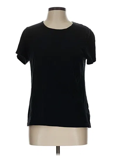 Pre-owned Jcrew Short Sleeve T-shirt In Black