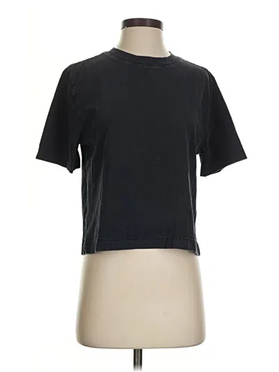 Pre-owned Jcrew Short Sleeve T-shirt In Black