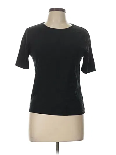 Pre-owned Jcrew Short Sleeve T-shirt In Black