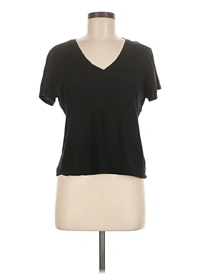 Pre-owned Jcrew Short Sleeve T-shirt In Black