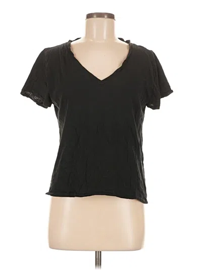Pre-owned Jcrew Short Sleeve T-shirt In Black