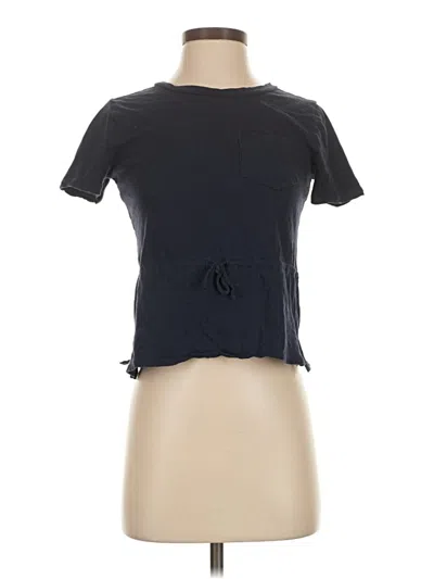 Pre-owned Jcrew Short Sleeve T-shirt In Black