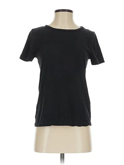 Pre-owned Jcrew Short Sleeve T-shirt In Black
