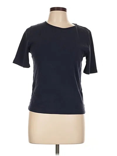 Pre-owned Jcrew Short Sleeve T-shirt In Black