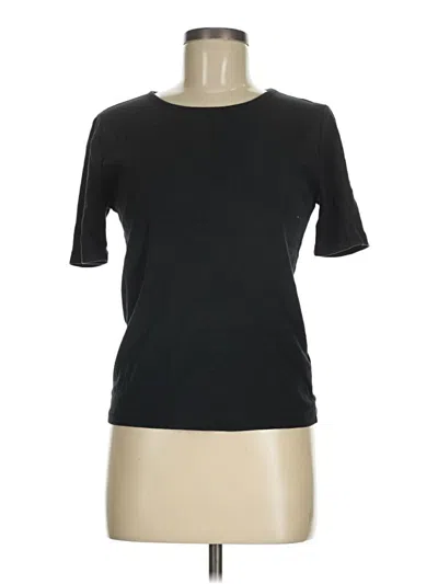 Pre-owned Jcrew Short Sleeve T-shirt In Black